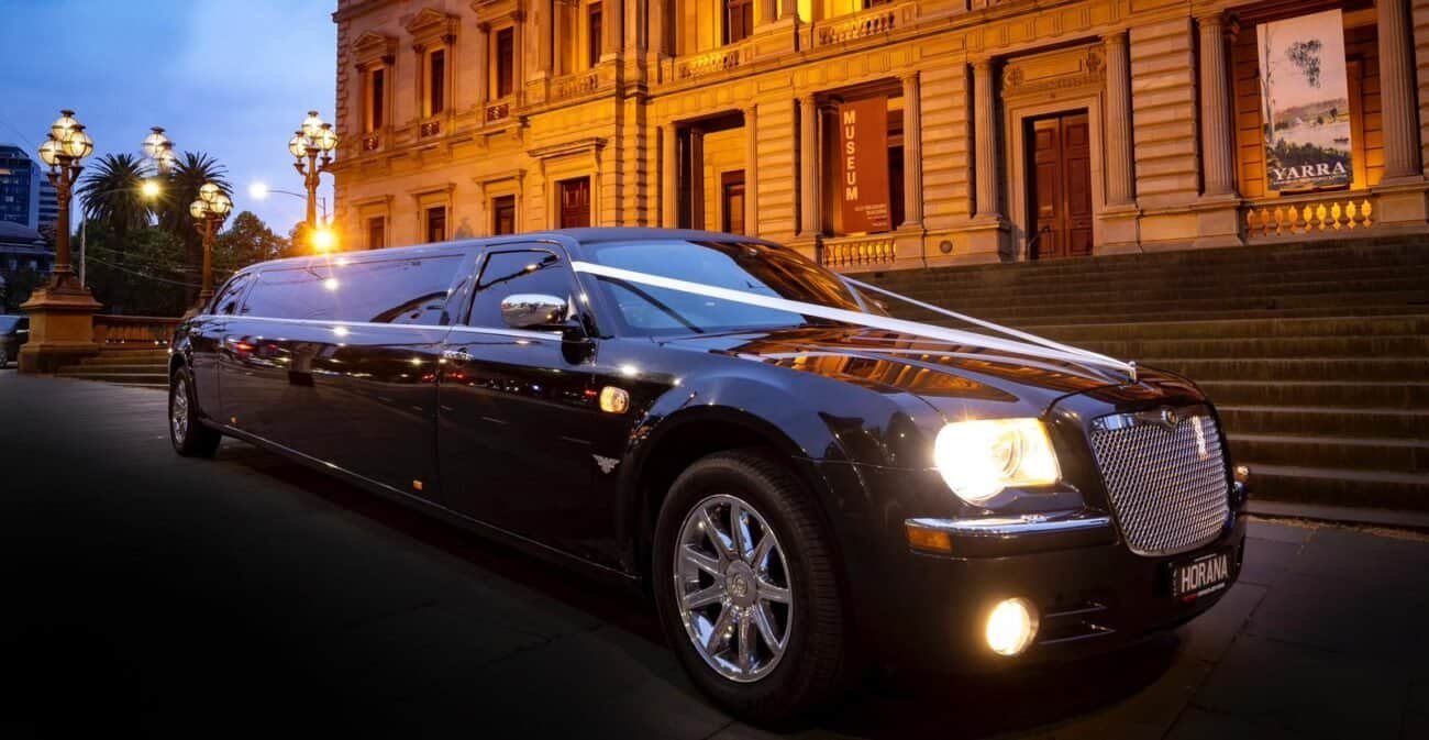 Luxury limousine in Melbourne for special events and airport transfers.
