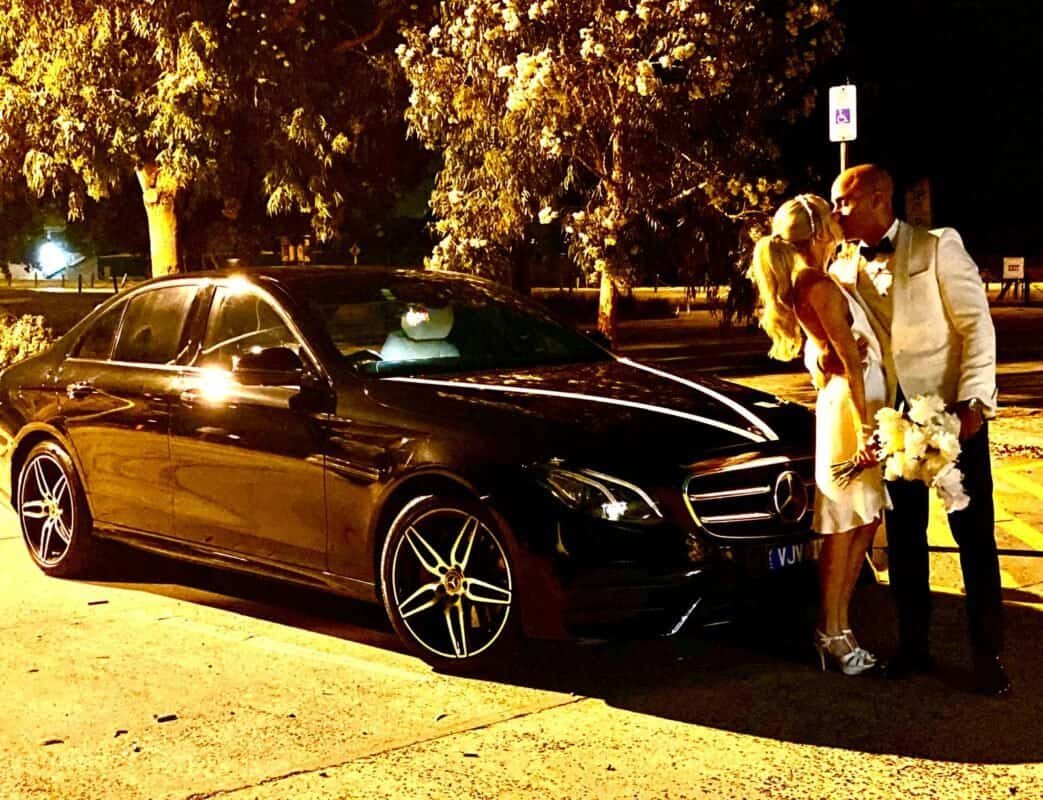 Luxury wedding car for special occasions and events.